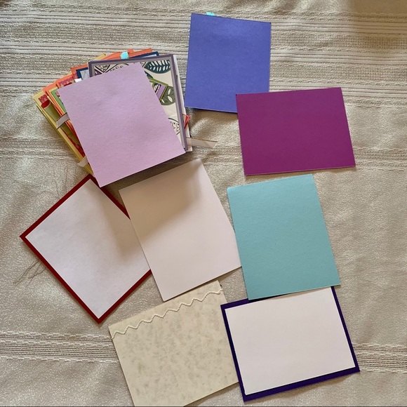 20 handmade randomly assorted Thank You postcards - Picture 2 of 7